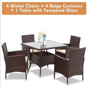 Patio dining set BRAND NEW